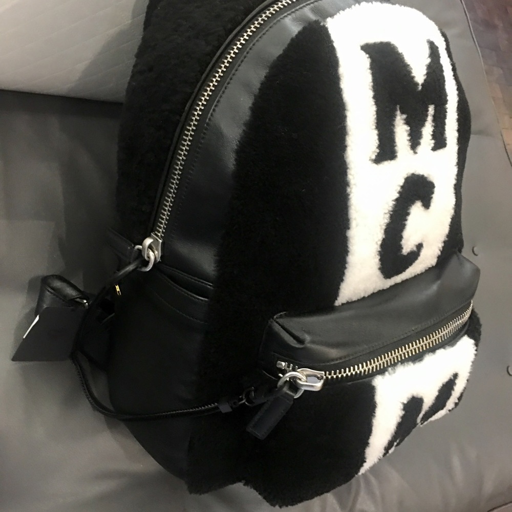 limited edition new shearling MCM backpack 15%off! - Picture 5 of 5